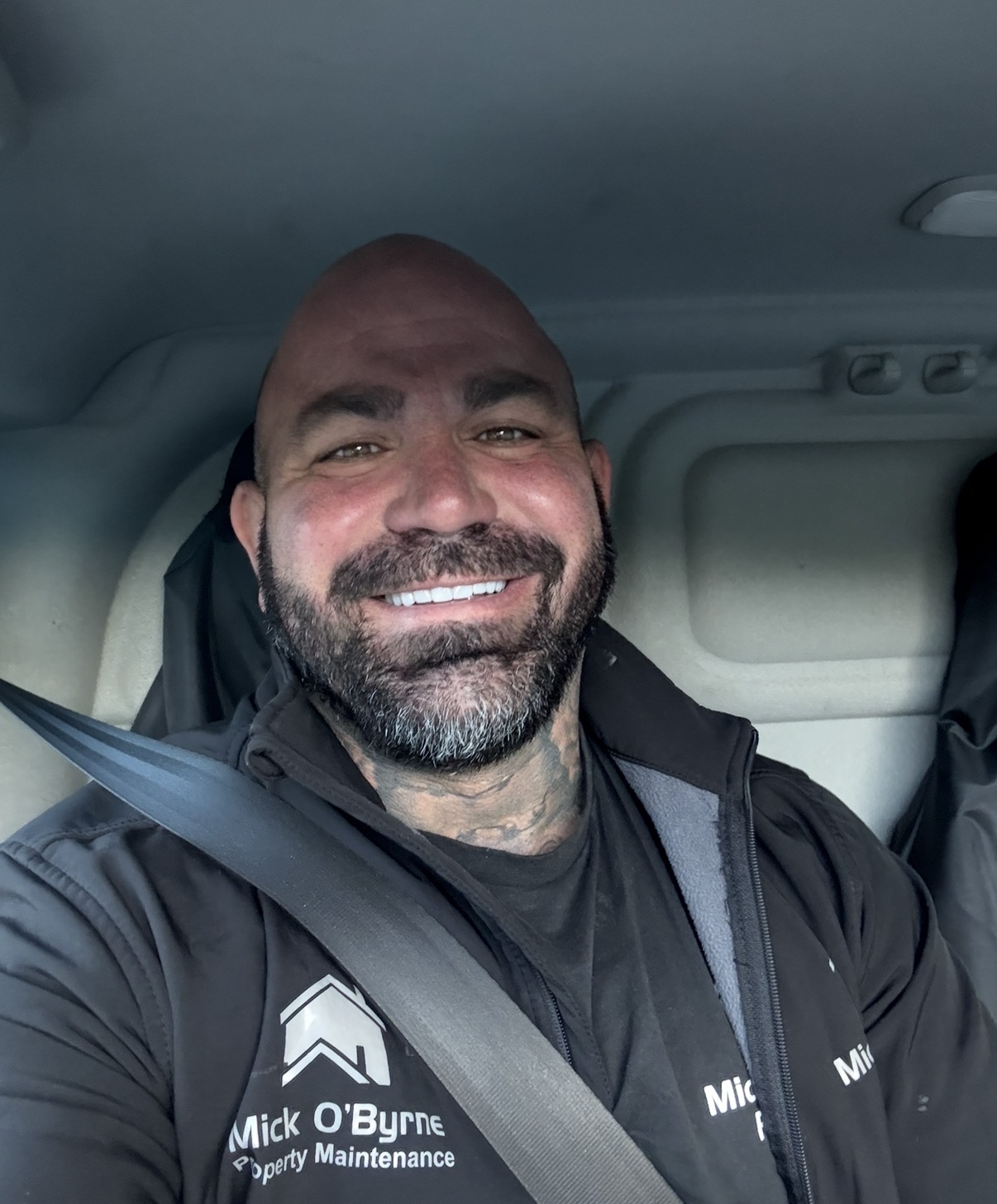 Roofing team working on a Teesside home