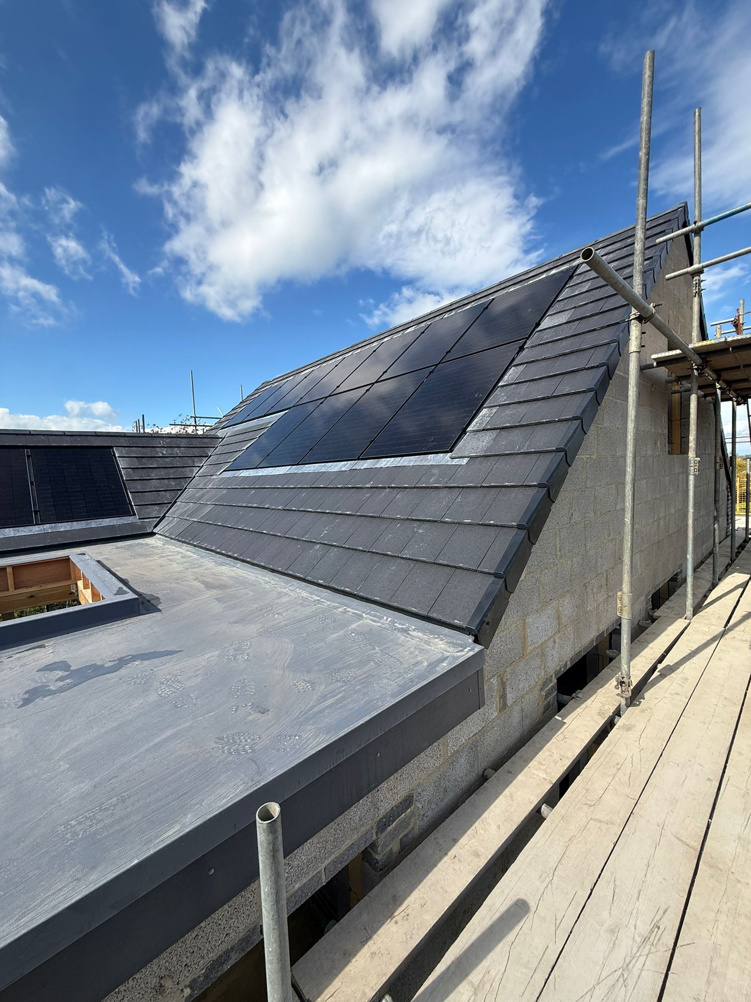 New Build Roof in Seamer with Quad Velux Windows