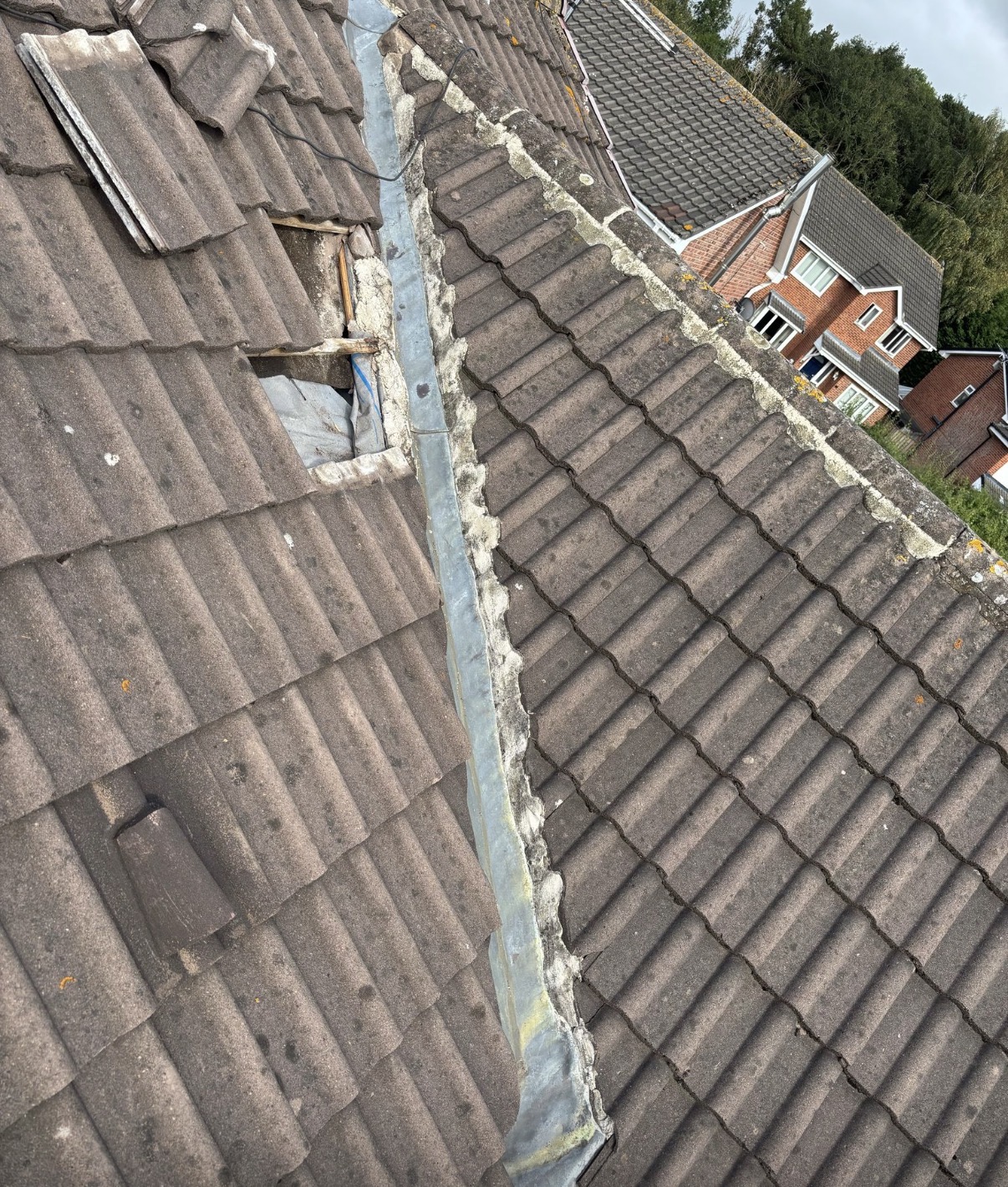 Leadwork and flashing repair